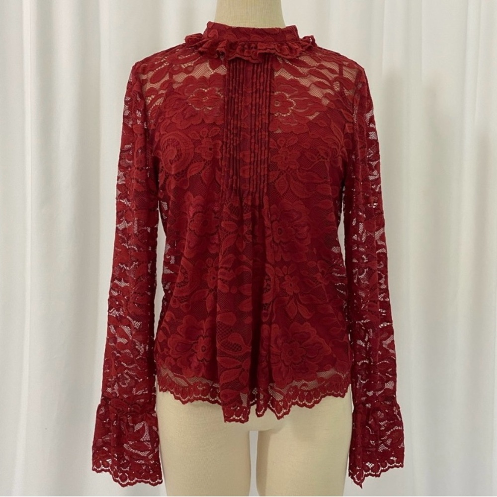 J. Crew Lace Top - Picture 2 of 5